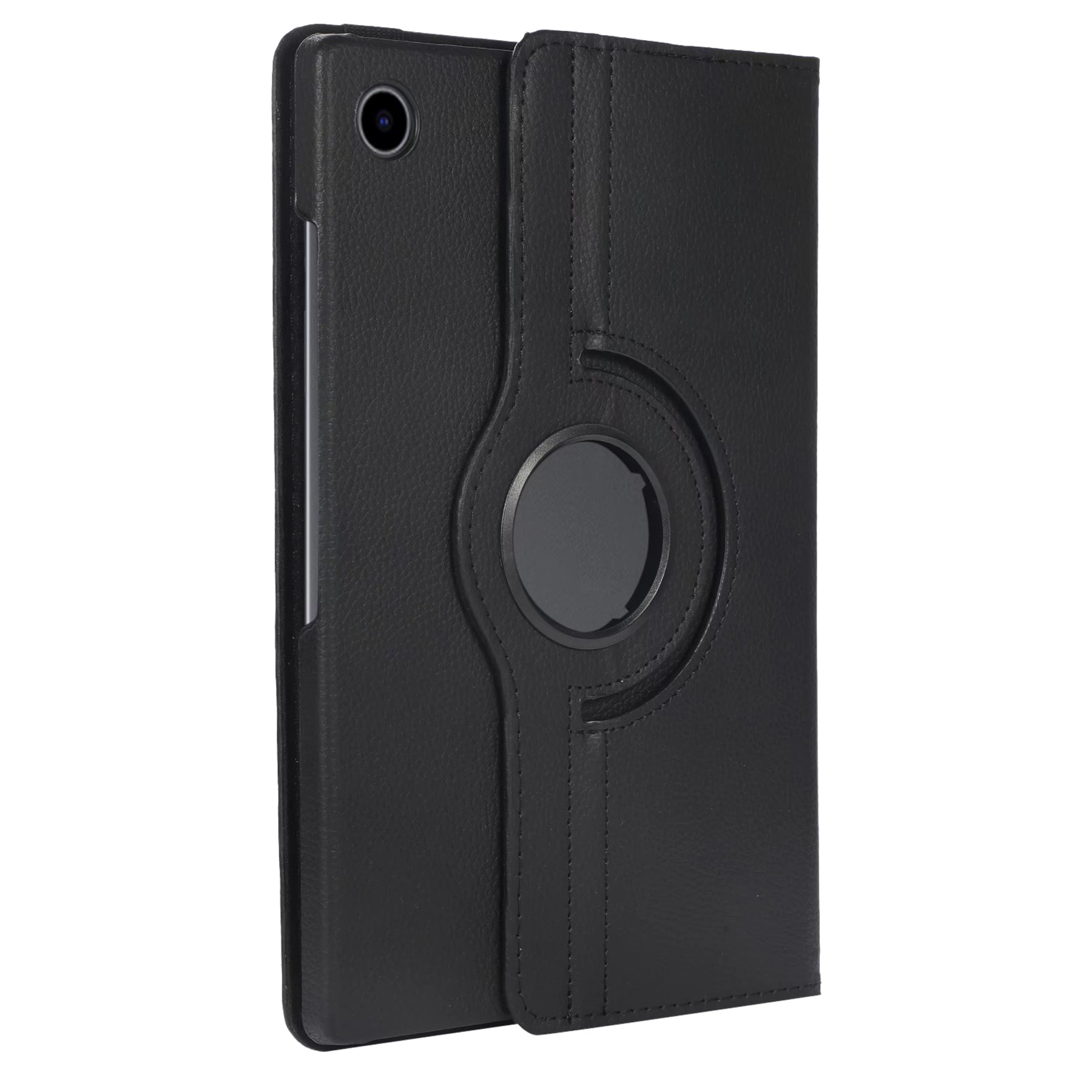 Nomfy Hoes Geschikt voor Samsung Galaxy Tab A8 Hoesje Case Draaibaar 360 graden - Hoesje Geschikt voor Samsung Tab A8 Hoes Draaibaar Hoesje Cover - Zwart