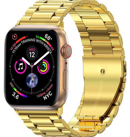 NoXx NoXx Apple Watch Bandje Metaal (42/44/45 mm) - Goud