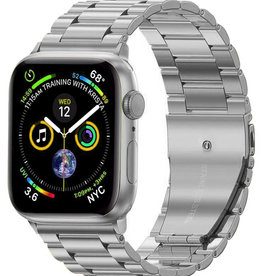 Nomfy Nomfy Apple Watch Bandje Metaal (38/40/41 mm) - Zilver