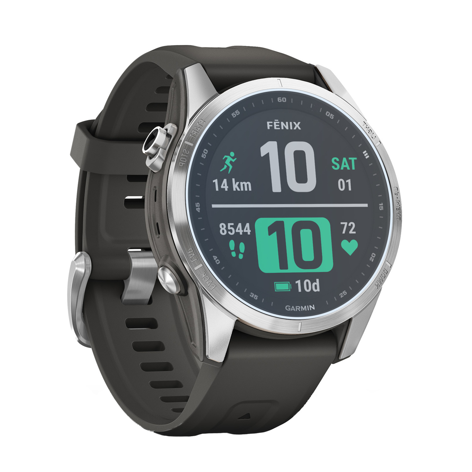 Nomfy Screenprotector Geschikt voor Garmin Fenix 7S Screenprotector Bescherm Glas - Screen Protector Geschikt voor Garmin Fenix 7S Screenprotector Tempered Glass - 3 PACK