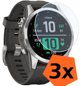 Nomfy Nomfy Garmin Fenix 7s Screenprotector - 3 PACK