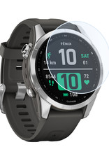 Nomfy Screenprotector Geschikt voor Garmin Fenix 7S Screenprotector Bescherm Glas - Screen Protector Geschikt voor Garmin Fenix 7S Screenprotector Tempered Glass