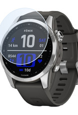 NoXx Screenprotector Geschikt voor Garmin Fenix 7S Screenprotector Tempered Glass Gehard Glas