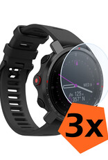 Nomfy Screenprotector Geschikt voor Polar Grit X Pro Screenprotector Bescherm Glas - Screen Protector Geschikt voor Polar Grit X Pro Screenprotector Tempered Glass - 3 PACK