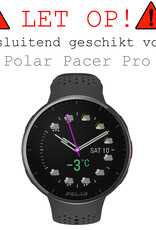BASEY. Screenprotector Geschikt voor Polar Pacer Pro Screenprotector Tempered Glass Beschermglas - Screenprotector Geschikt voor Polar Pacer Pro Screen Protector - 2 Stuks