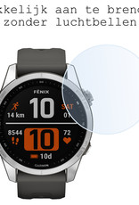 BASEY. Screenprotector Geschikt voor Garmin Fenix 7S Screenprotector Tempered Glass Beschermglas - Screenprotector Geschikt voor Garmin Fenix 7S Screen Protector - 2 Stuks