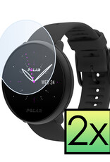 NoXx Screenprotector Geschikt voor Polar Ignite 2 Screenprotector Tempered Glass Gehard Glas - 2x