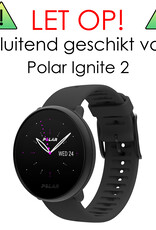 NoXx Screenprotector Geschikt voor Polar Ignite 2 Screenprotector Tempered Glass Gehard Glas - 3x