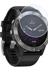 Nomfy Screenprotector Geschikt voor Garmin Fenix 6 Screenprotector Bescherm Glas - Screen Protector Geschikt voor Garmin Fenix 6 Screenprotector Tempered Glass
