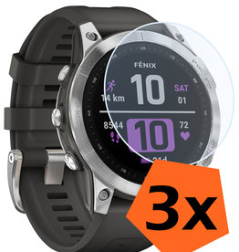 Nomfy Nomfy Garmin Fenix 7X Screenprotector - 3 PACK