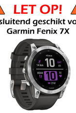 Nomfy Screenprotector Geschikt voor Garmin Fenix 7X Screenprotector Bescherm Glas - Screen Protector Geschikt voor Garmin Fenix 7X Screenprotector Tempered Glass