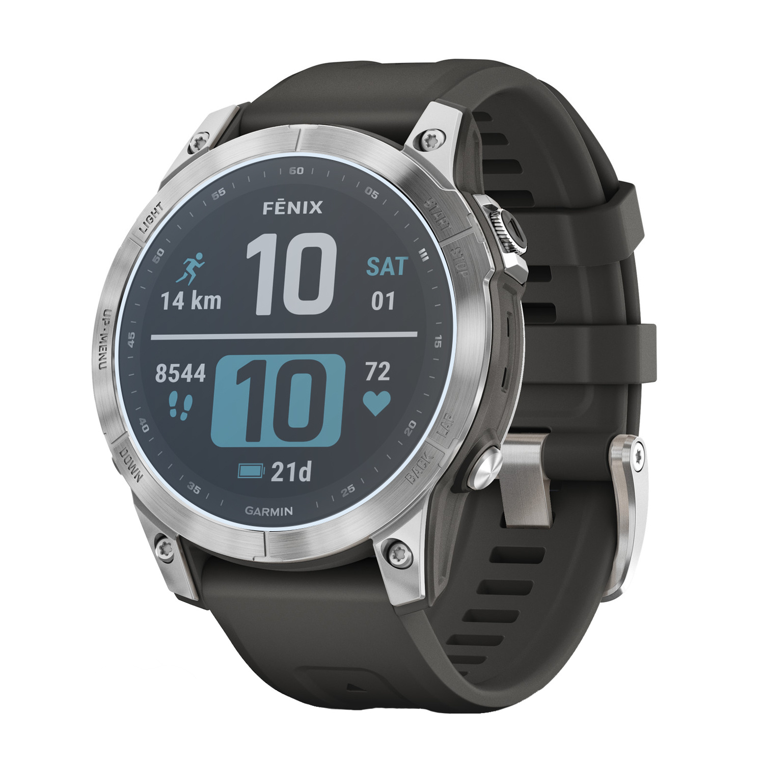 NoXx Screenprotector Geschikt voor Garmin Fenix 7X Screenprotector Tempered Glass Gehard Glas - 2x