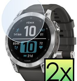 NoXx NoXx Garmin Fenix 7X Screenprotector - 2 PACK