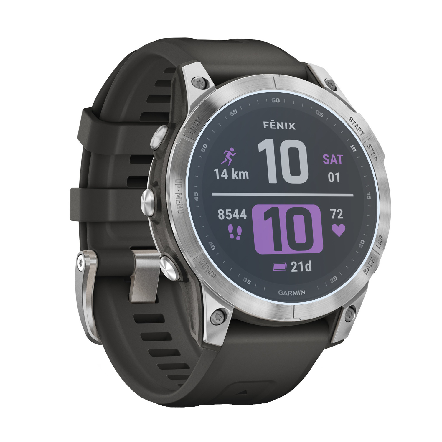 Nomfy Screenprotector Geschikt voor Garmin Fenix 7 Screenprotector Bescherm Glas - Screen Protector Geschikt voor Garmin Fenix 7 Screenprotector Tempered Glass - 2 PACK