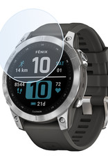 NoXx Screenprotector Geschikt voor Garmin Fenix 7 Screenprotector Tempered Glass Gehard Glas