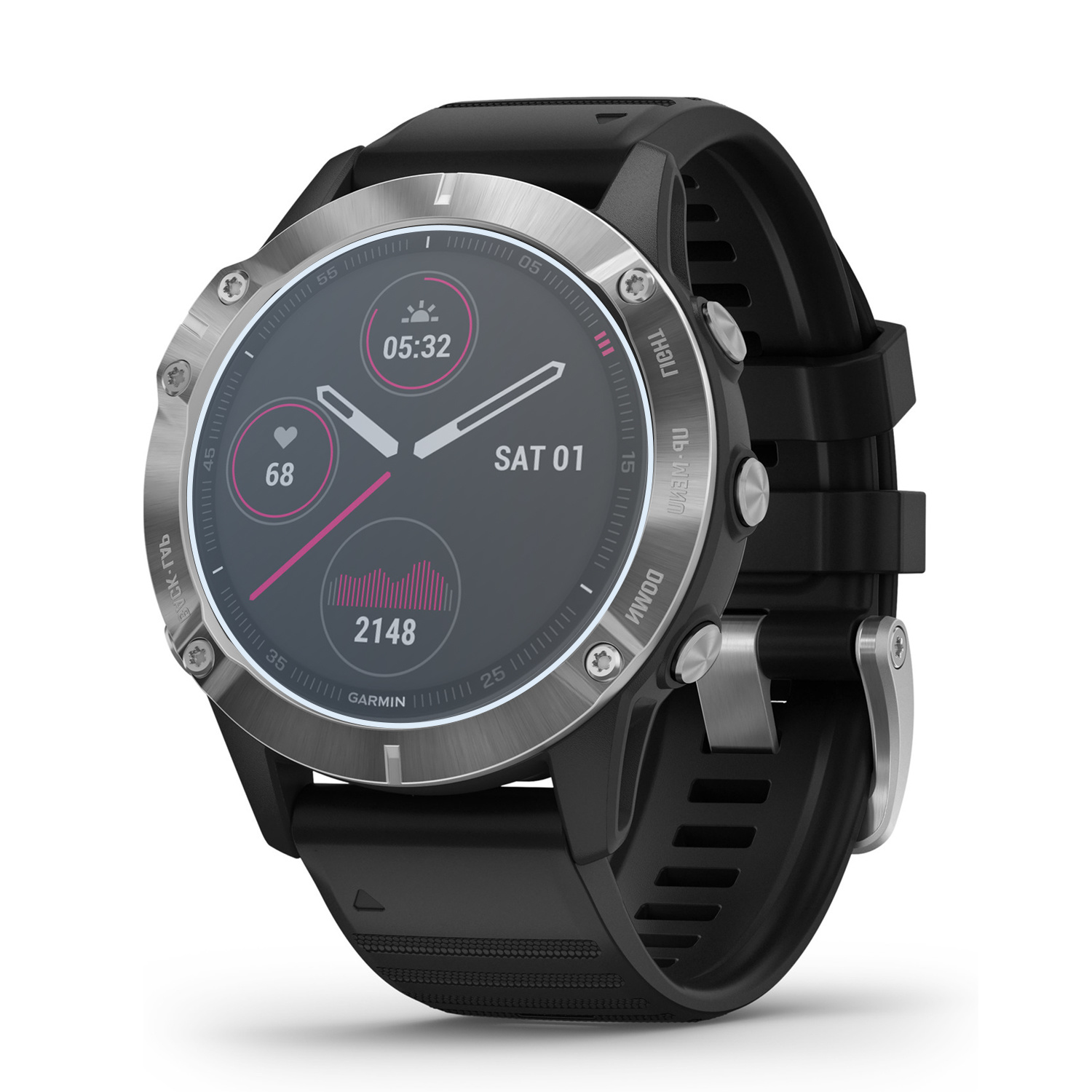 NoXx Screenprotector Geschikt voor Garmin Fenix 6s Screenprotector Tempered Glass Gehard Glas - 3x