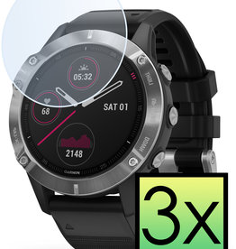 NoXx NoXx Garmin Fenix 6X Pro Screenprotector - 3 PACK