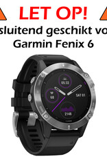 Nomfy Screenprotector Geschikt voor Garmin Fenix 6s Screenprotector Bescherm Glas - Screen Protector Geschikt voor Garmin Fenix 6s Screenprotector Tempered Glass - 3 PACK
