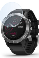 NoXx Screenprotector Geschikt voor Garmin Fenix 6x Pro Screenprotector Tempered Glass Gehard Glas
