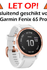 Nomfy Screenprotector Geschikt voor Garmin Fenix 6s Pro Screenprotector Bescherm Glas - Screen Protector Geschikt voor Garmin Fenix 6s Pro Screenprotector Tempered Glass - 3 PACK