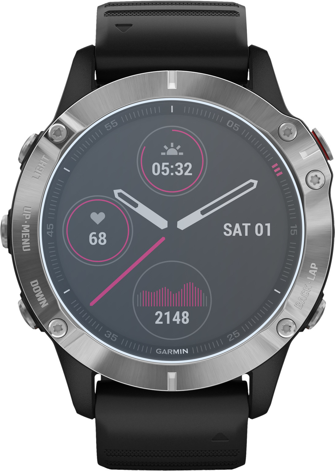 NoXx Screenprotector Geschikt voor Garmin Fenix 6x Pro Screenprotector Tempered Glass Gehard Glas - 3x