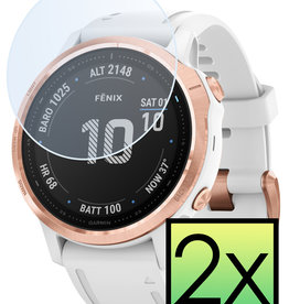 NoXx NoXx Garmin Fenix 6s Pro Screenprotector - 2 PACK