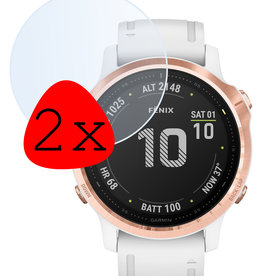 BASEY. BASEY. Garmin Fenix 6s Pro Screenprotector - 2 PACK