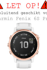 BASEY. Screenprotector Geschikt voor Garmin Fenix 6s Pro Screenprotector Tempered Glass Beschermglas - Screenprotector Geschikt voor Garmin Fenix 6s Pro Screen Protector