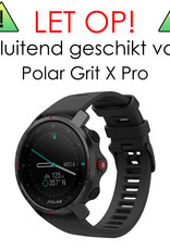 NoXx Screenprotector Geschikt voor Polar Grit X Pro Screenprotector Tempered Glass Gehard Glas - 2x