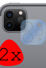 BASEY. Screenprotector Geschikt voor iPad Pro 2020 (11 inch) Camera Screenprotector Tempered Glass Beschermglas Camera - Screenprotector Geschikt voor iPad Pro 11 inch (2020) Camera Screen Protector - 2 Stuks