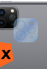 Nomfy Screenprotector Geschikt voor iPad Pro 2021 (11 inch) Camera Screen Protector Beschermglas - Screenprotector Geschikt voor iPad Pro 11 inch (2021) Camera Screenprotector Tempered Glass - 3 PACK