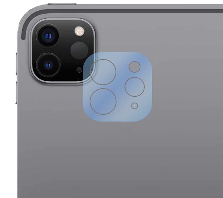 Nomfy Screenprotector Geschikt voor iPad Pro 2020 (12,9 inch) Camera Screen Protector Beschermglas - Screenprotector Geschikt voor iPad Pro 12,9 inch (2020) Camera Screenprotector Tempered Glass