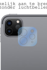 BASEY. Screenprotector Geschikt voor iPad Pro 2021 (12,9 inch) Camera Screenprotector Tempered Glass Beschermglas Camera - Screenprotector Geschikt voor iPad Pro 12,9 inch (2021) Camera Screen Protector - 3 Stuks