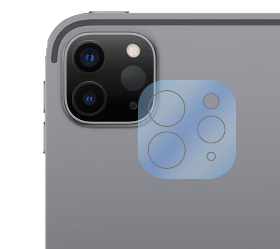 NoXx Screenprotector Geschikt voor iPad Pro 2021 (12,9 inch) Camera Screenprotector Gehard Glas - Screenprotector Geschikt voor iPad Pro 12,9 inch (2021) Screenprotector Camera Tempered Glass