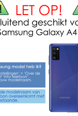 NoXx Screenprotector Geschikt voor Samsung A41 Camera Screenprotector Gehard Glas - Screenprotector Geschikt voor Samsung Galaxy A41 Screenprotector Camera Tempered Glass - 2x