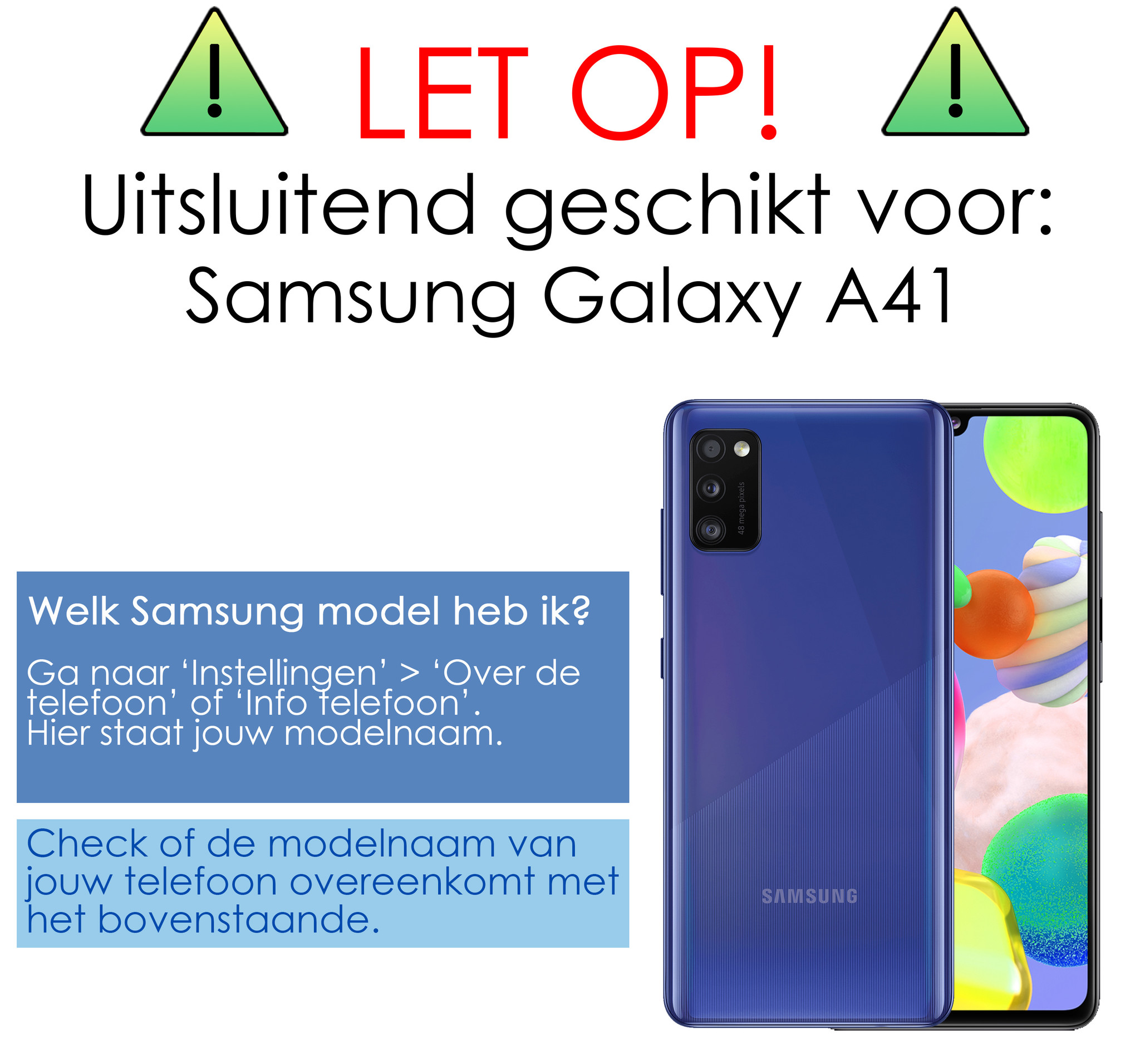 NoXx Screenprotector Geschikt voor Samsung A41 Camera Screenprotector Gehard Glas - Screenprotector Geschikt voor Samsung Galaxy A41 Screenprotector Camera Tempered Glass - 2x