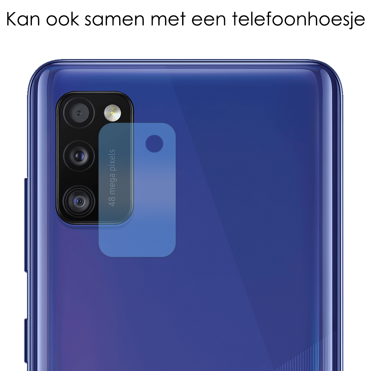 NoXx Screenprotector Geschikt voor Samsung A41 Camera Screenprotector Gehard Glas - Screenprotector Geschikt voor Samsung Galaxy A41 Screenprotector Camera Tempered Glass - 2x