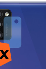 Nomfy Screenprotector Geschikt voor Samsung A41 Camera Screen Protector Beschermglas - Screenprotector Geschikt voor Samsung Galaxy A41 Camera Screenprotector Tempered Glass - 2 PACK