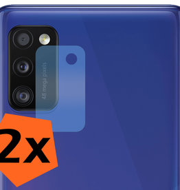 Nomfy Nomfy Samsung Galaxy A41 Camera Screenprotector - 2 PACK