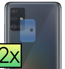 NoXx NoXx Samsung Galaxy A51 Camera Screenprotector - 2 PACK