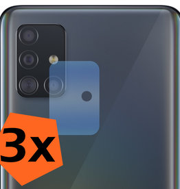 Nomfy Nomfy Samsung Galaxy A51 Camera Screenprotector - 3 PACK