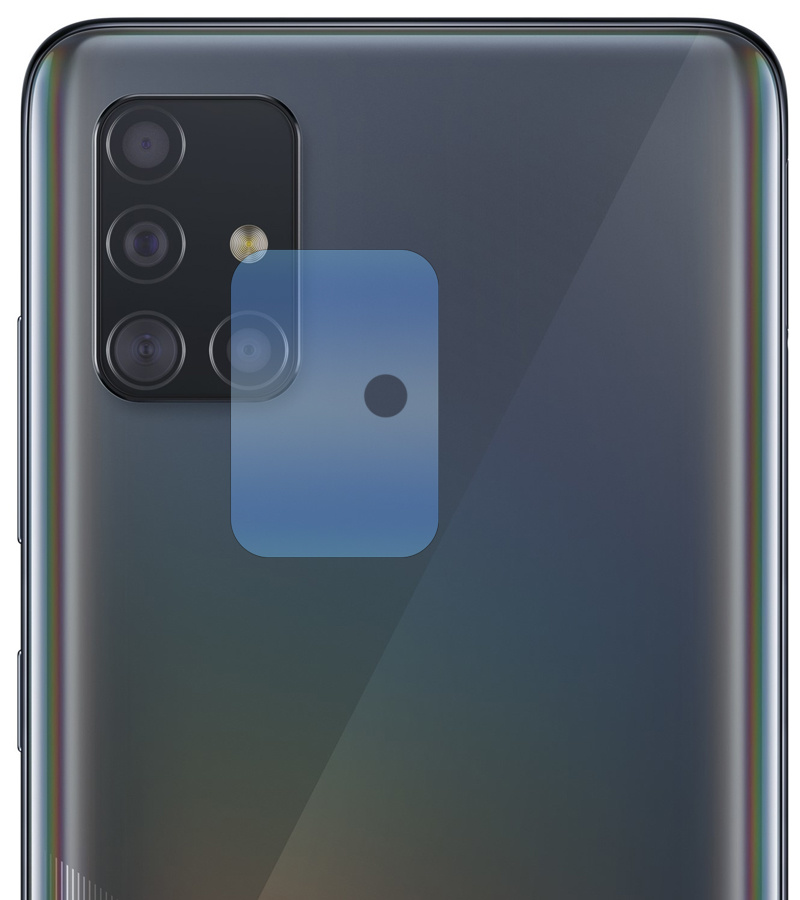 BASEY. Screenprotector Geschikt voor Samsung A71 Camera Screenprotector Tempered Glass Beschermglas Camera - Screenprotector Geschikt voor Samsung Galaxy A71 Camera Screen Protector