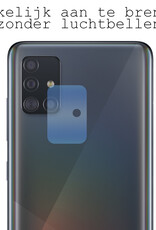 BASEY. Screenprotector Geschikt voor Samsung A71 Camera Screenprotector Tempered Glass Beschermglas Camera - Screenprotector Geschikt voor Samsung Galaxy A71 Camera Screen Protector - 2 Stuks