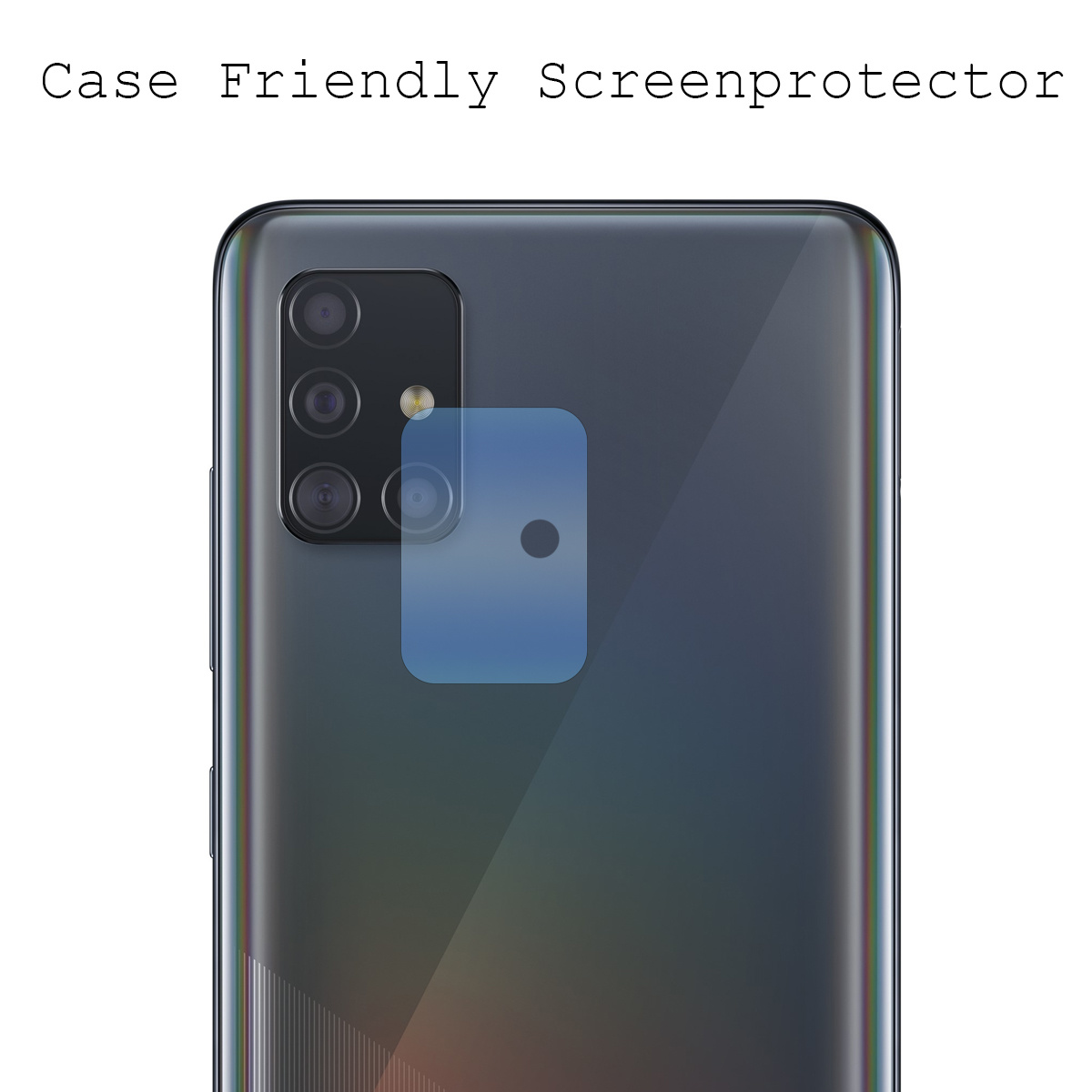 BASEY. Screenprotector Geschikt voor Samsung A71 Camera Screenprotector Tempered Glass Beschermglas Camera - Screenprotector Geschikt voor Samsung Galaxy A71 Camera Screen Protector - 2 Stuks