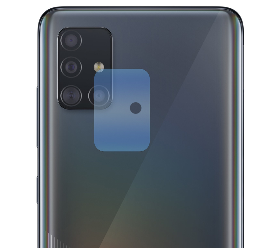 NoXx Screenprotector Geschikt voor Samsung A71 Camera Screenprotector Gehard Glas - Screenprotector Geschikt voor Samsung Galaxy A71 Screenprotector Camera Tempered Glass