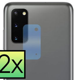 NoXx NoXx Samsung Galaxy S20 Camera Screenprotector - 2 PACK