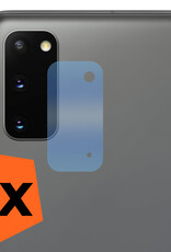 Nomfy Screenprotector Geschikt voor Samsung S20 Camera Screen Protector Beschermglas - Screenprotector Geschikt voor Samsung Galaxy S20 Camera Screenprotector Tempered Glass - 2 PACK