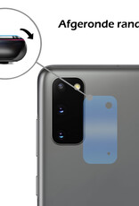 Nomfy Screenprotector Geschikt voor Samsung S20 Camera Screen Protector Beschermglas - Screenprotector Geschikt voor Samsung Galaxy S20 Camera Screenprotector Tempered Glass - 2 PACK