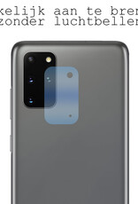 BASEY. Screenprotector Geschikt voor Samsung S20 Plus Camera Screenprotector Tempered Glass Beschermglas Camera - Screenprotector Geschikt voor Samsung Galaxy S20 Plus Camera Screen Protector - 2 Stuks