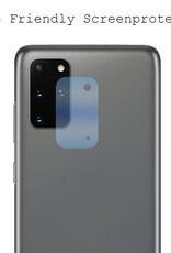 BASEY. Screenprotector Geschikt voor Samsung S20 Plus Camera Screenprotector Tempered Glass Beschermglas Camera - Screenprotector Geschikt voor Samsung Galaxy S20 Plus Camera Screen Protector - 3 Stuks